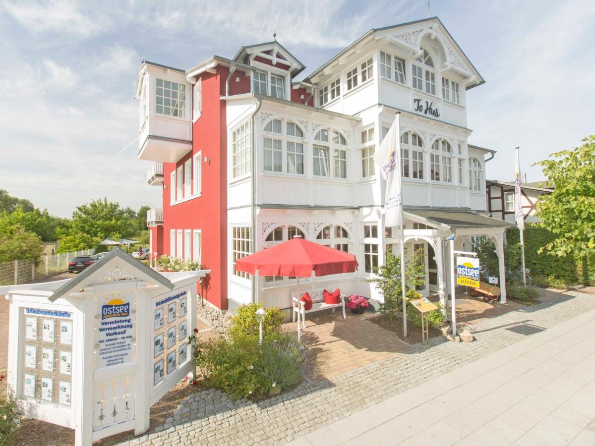 Villa "To Hus" In Sellin - Appartement 02 Mit Kamin Und Balkon ภายนอก รูปภาพ